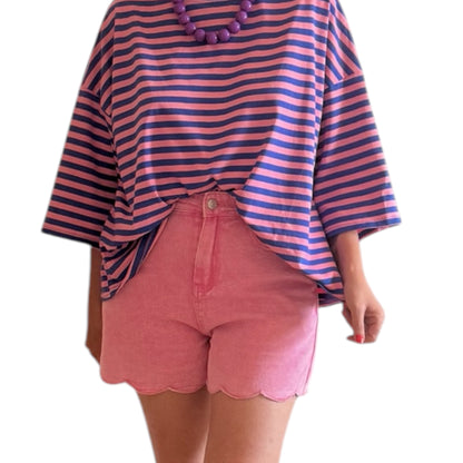 Short denim ondas rosita