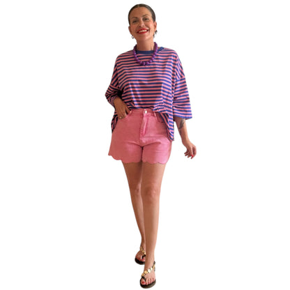 Short denim ondas rosita