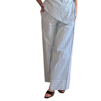 Conjunto rayas azul