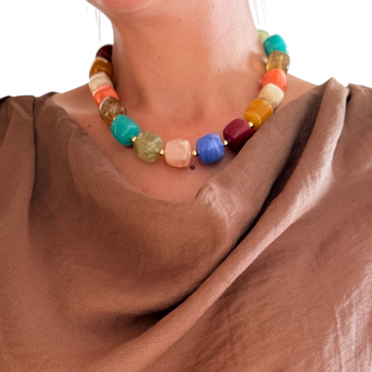 Collar cubos Sonia