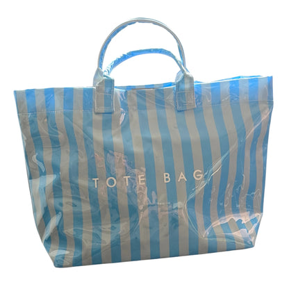 Bolso rayas the tote bag  azules