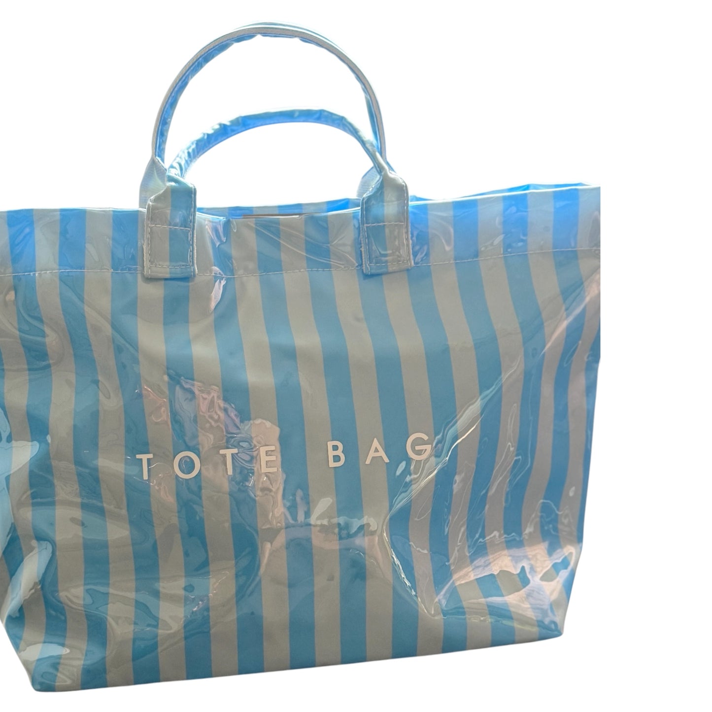 Bolso rayas the tote bag  azules