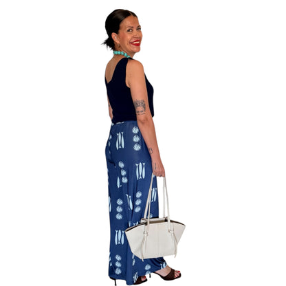 Pantalón mar marino y celeste