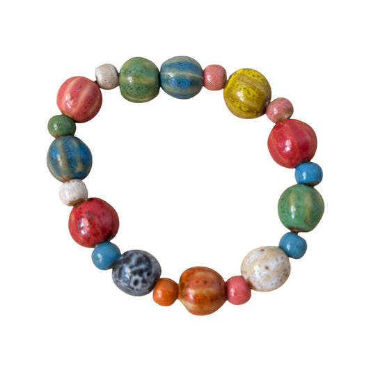 Pulsera bolitas colorinchis