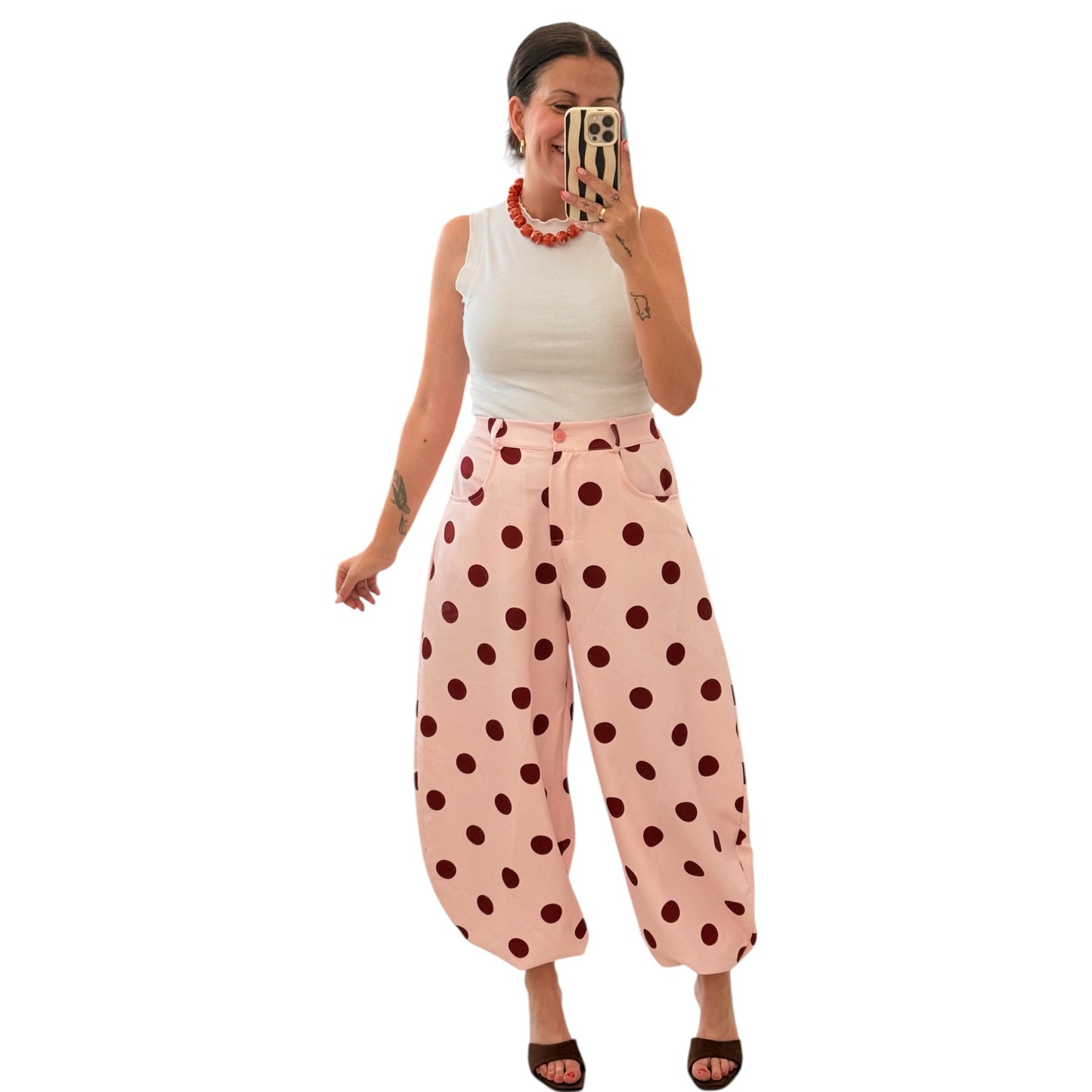 Top blanco detalles