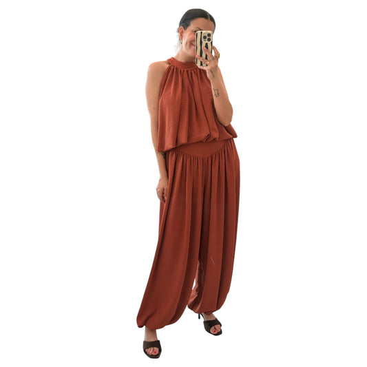 Conjunto Valeria teja