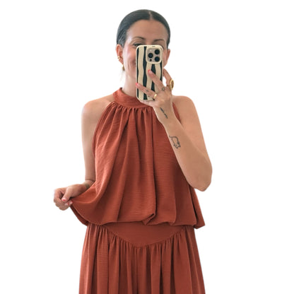 Conjunto Valeria teja