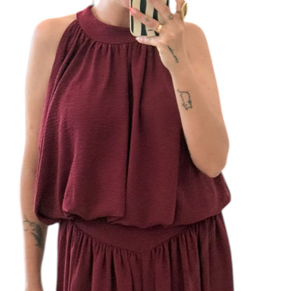 Conjunto Valeria burdeos