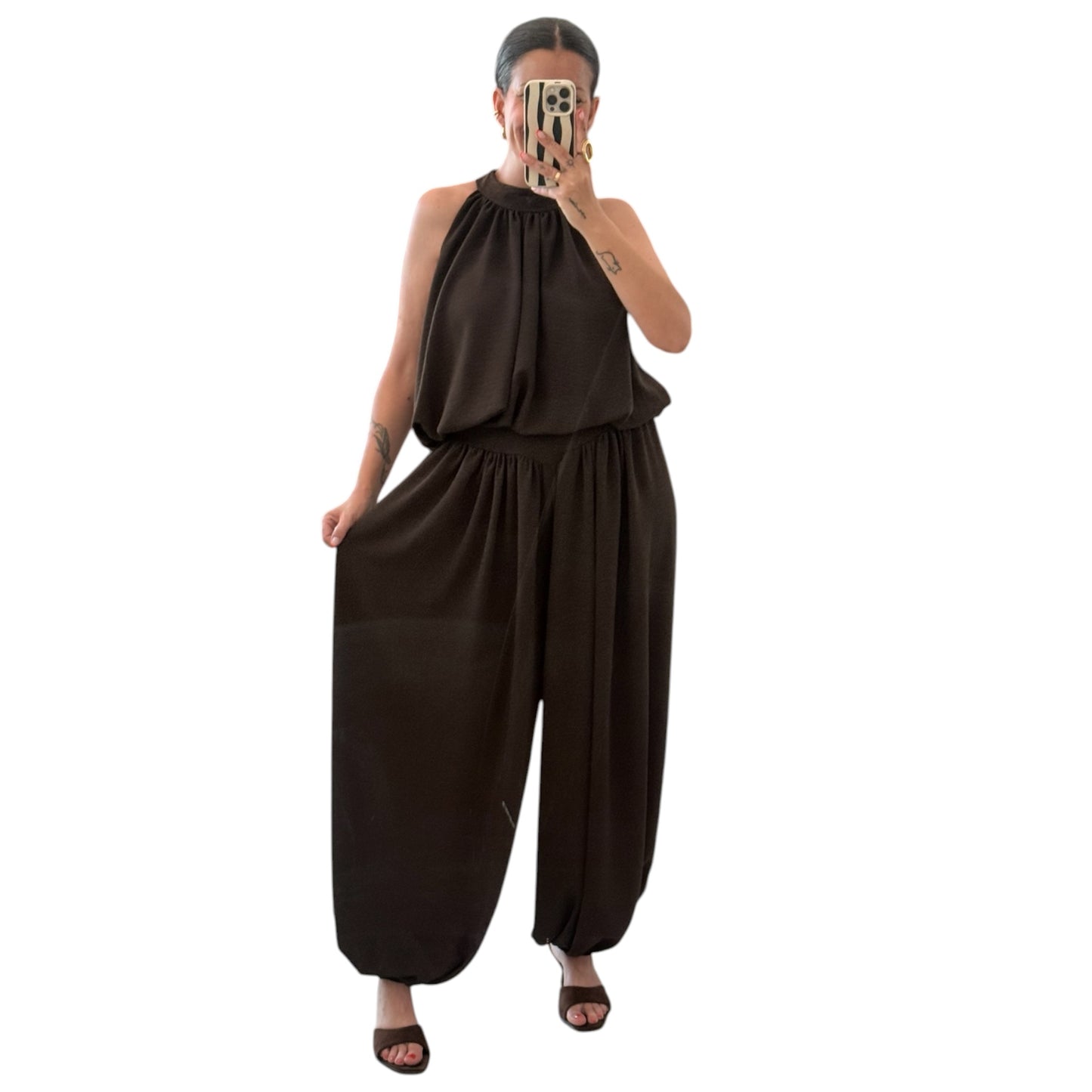 Conjunto Valeria chocolate