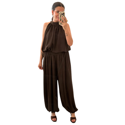 Conjunto Valeria chocolate