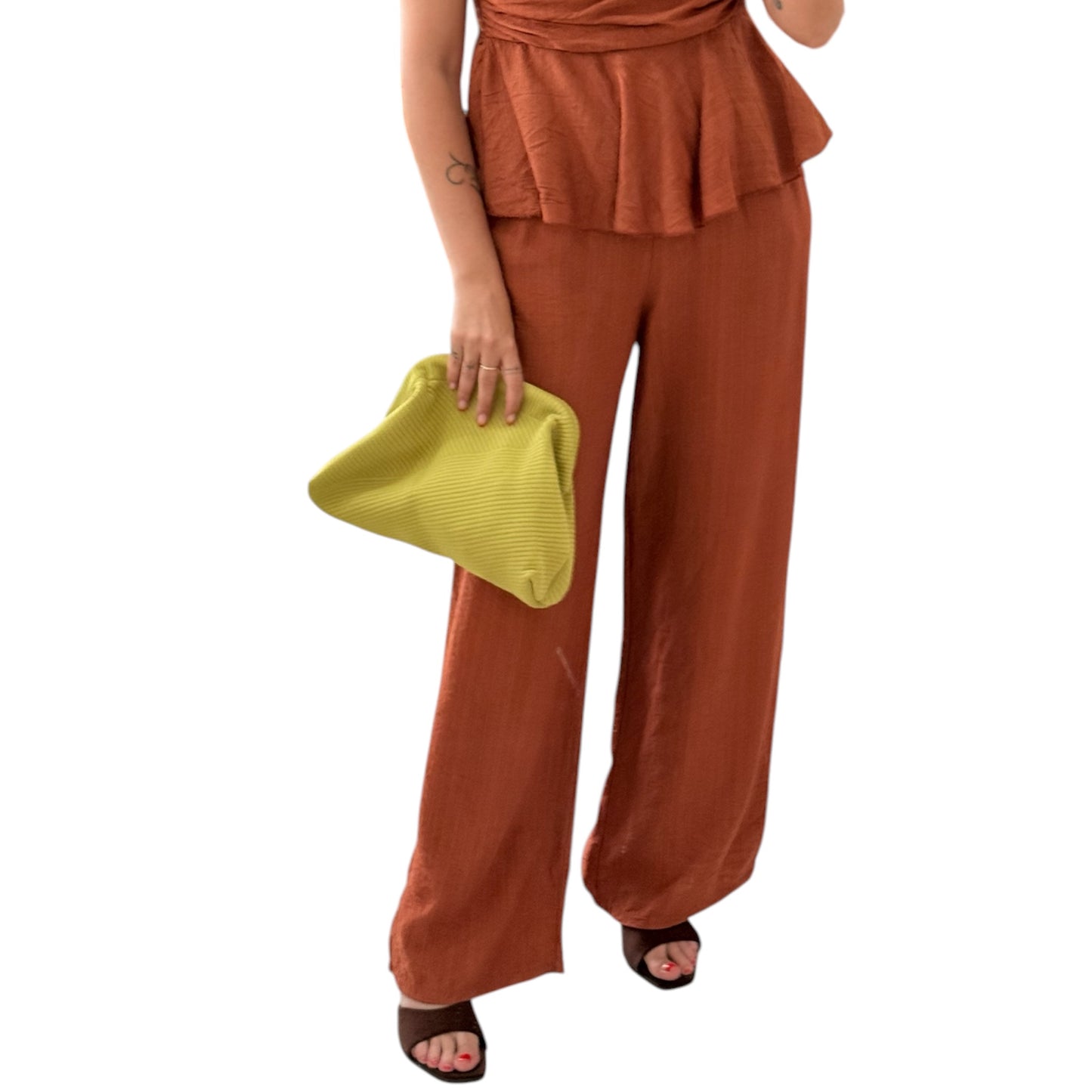 Conjunto Alma teja