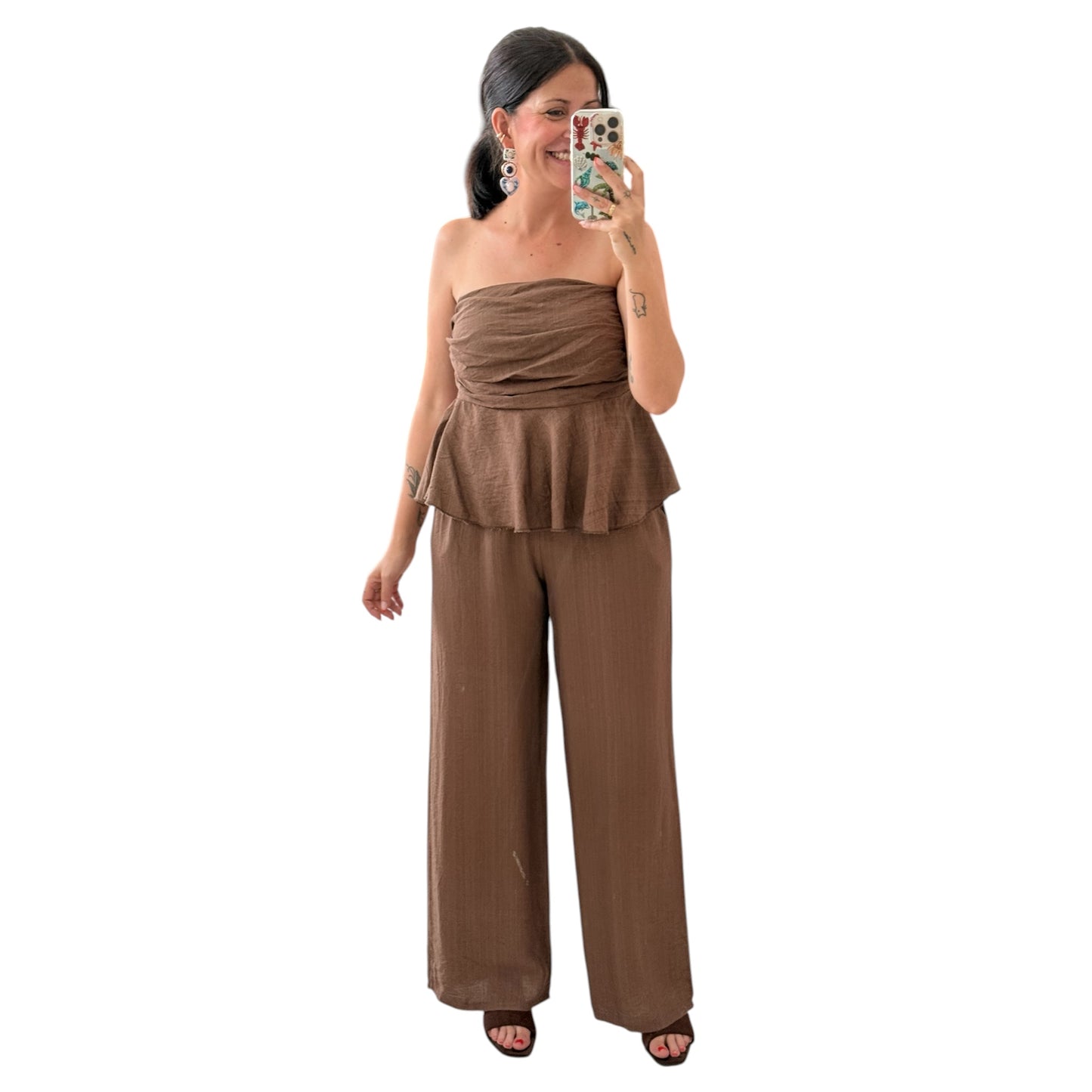 Conjunto Alma chocolate