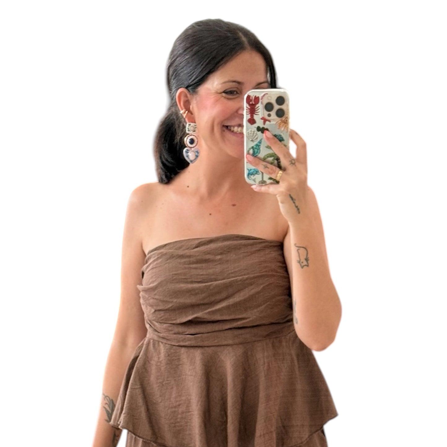 Conjunto Alma chocolate