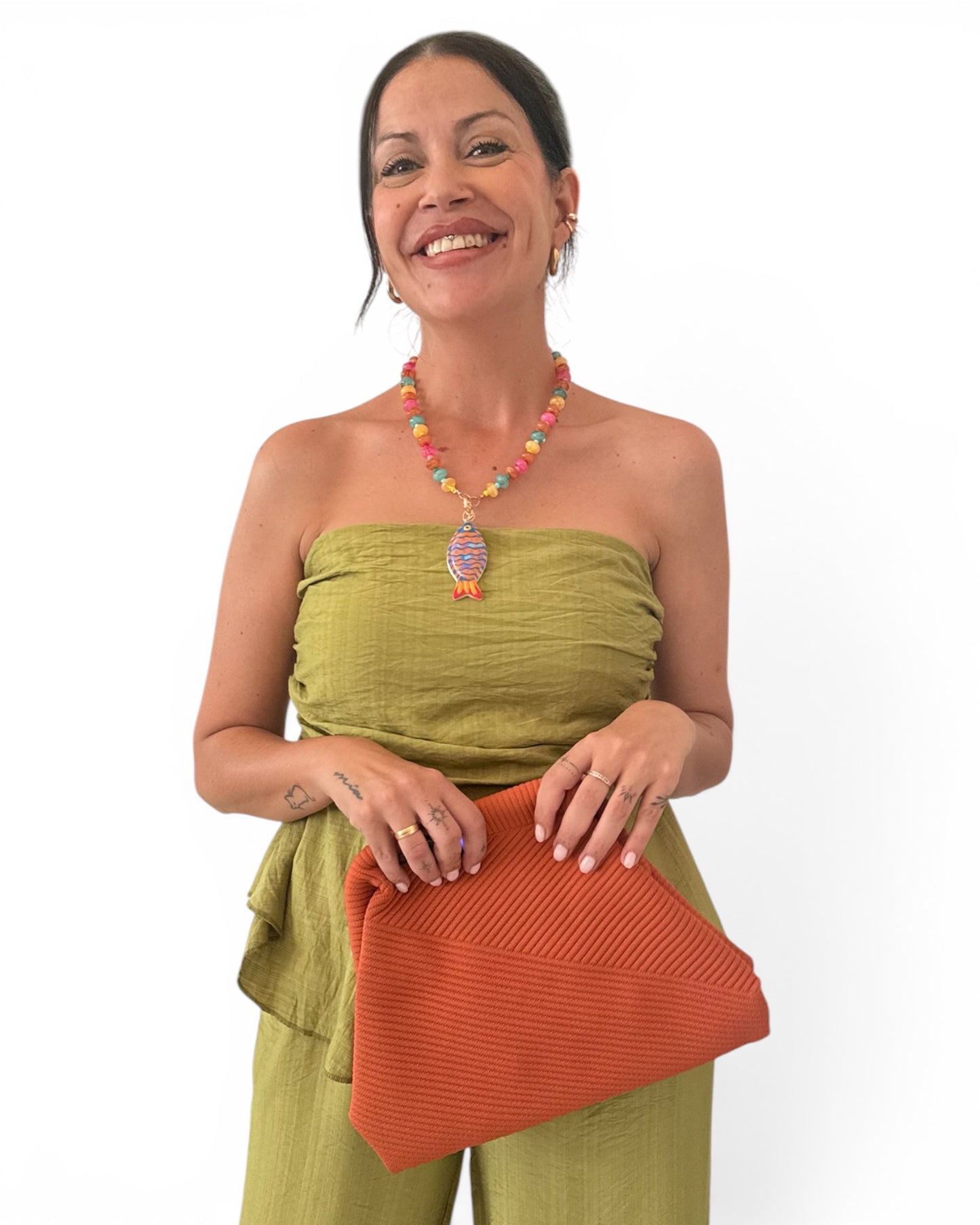 Conjunto Alma verde lima
