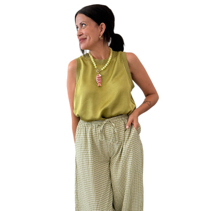 Pantalón Aladin verde