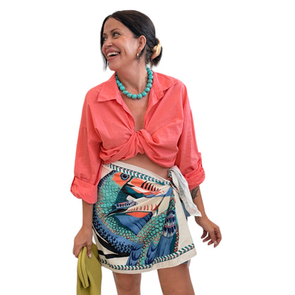 Falda pareo Tucán