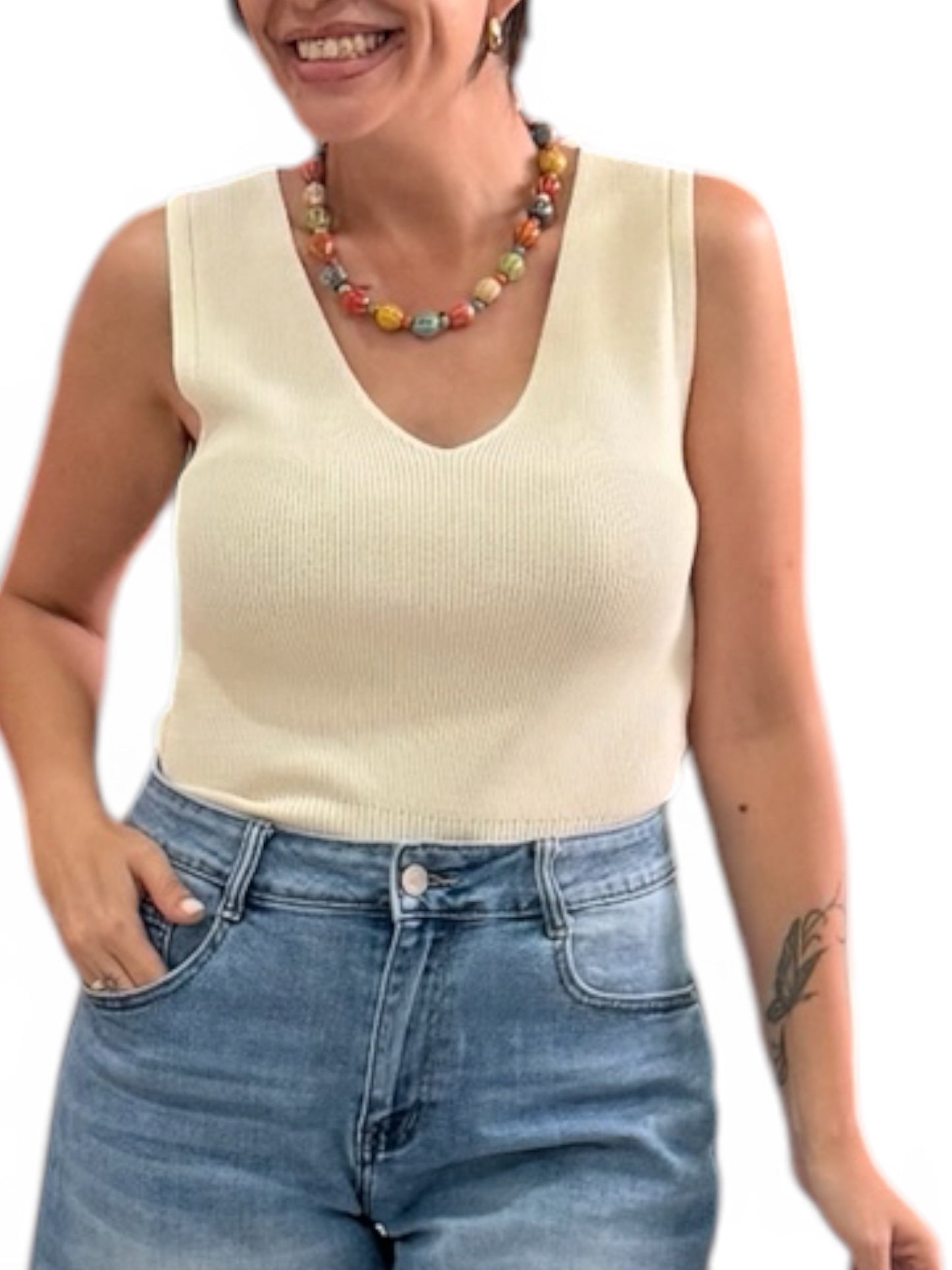 Top Beige