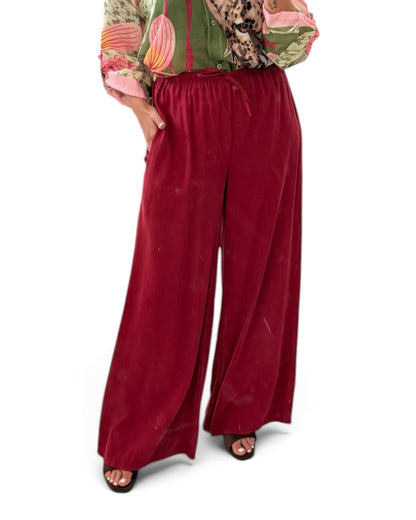 Pantalón fluido ROJO