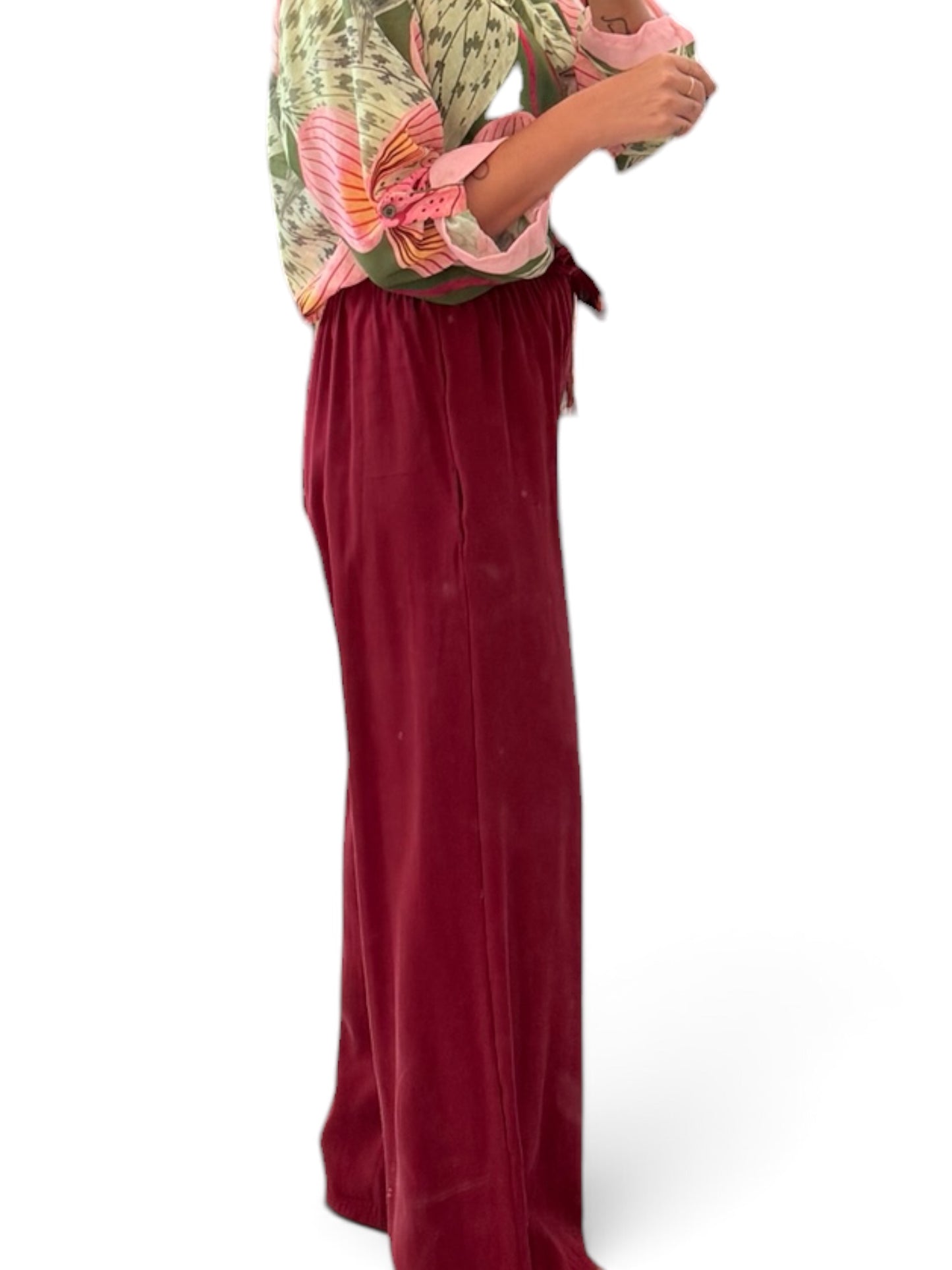 Pantalón fluido ROJO