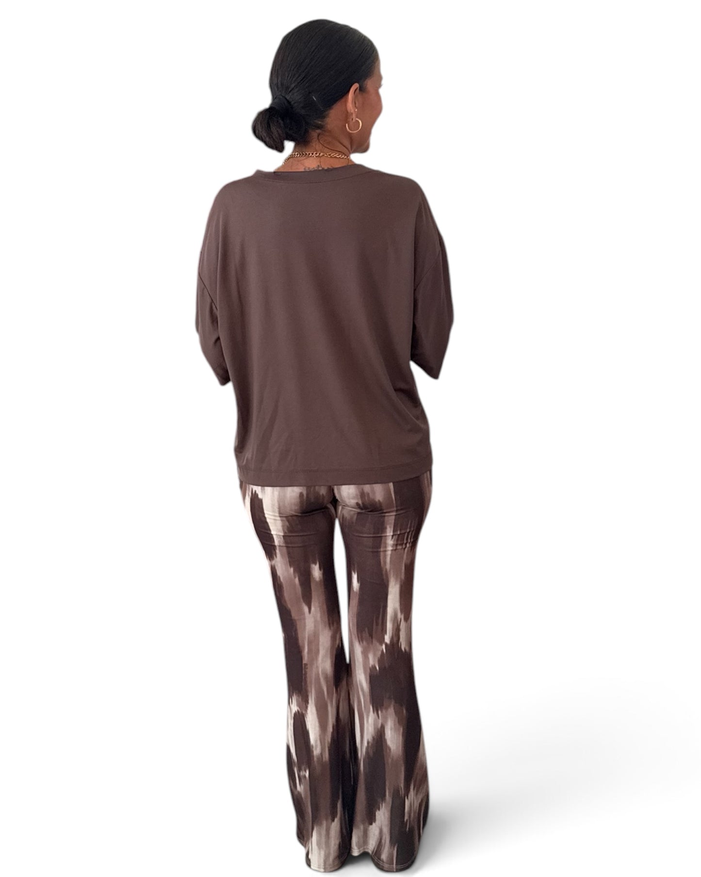 Camiseta basic chocolate