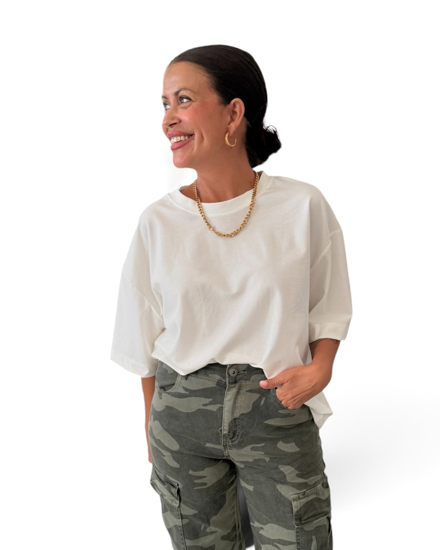 Camiseta basic blanco