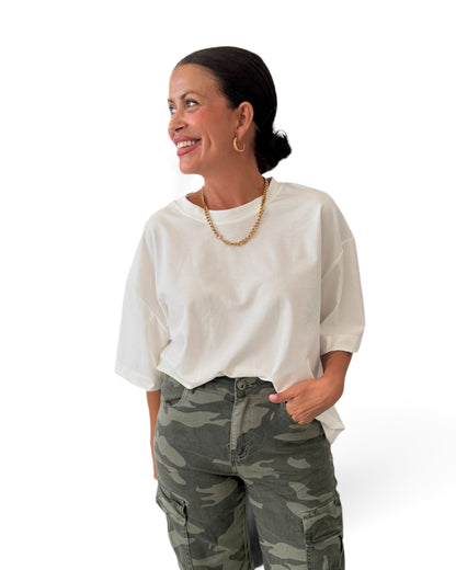 Camiseta basic blanco
