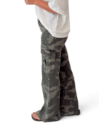 Jeans cargo militar