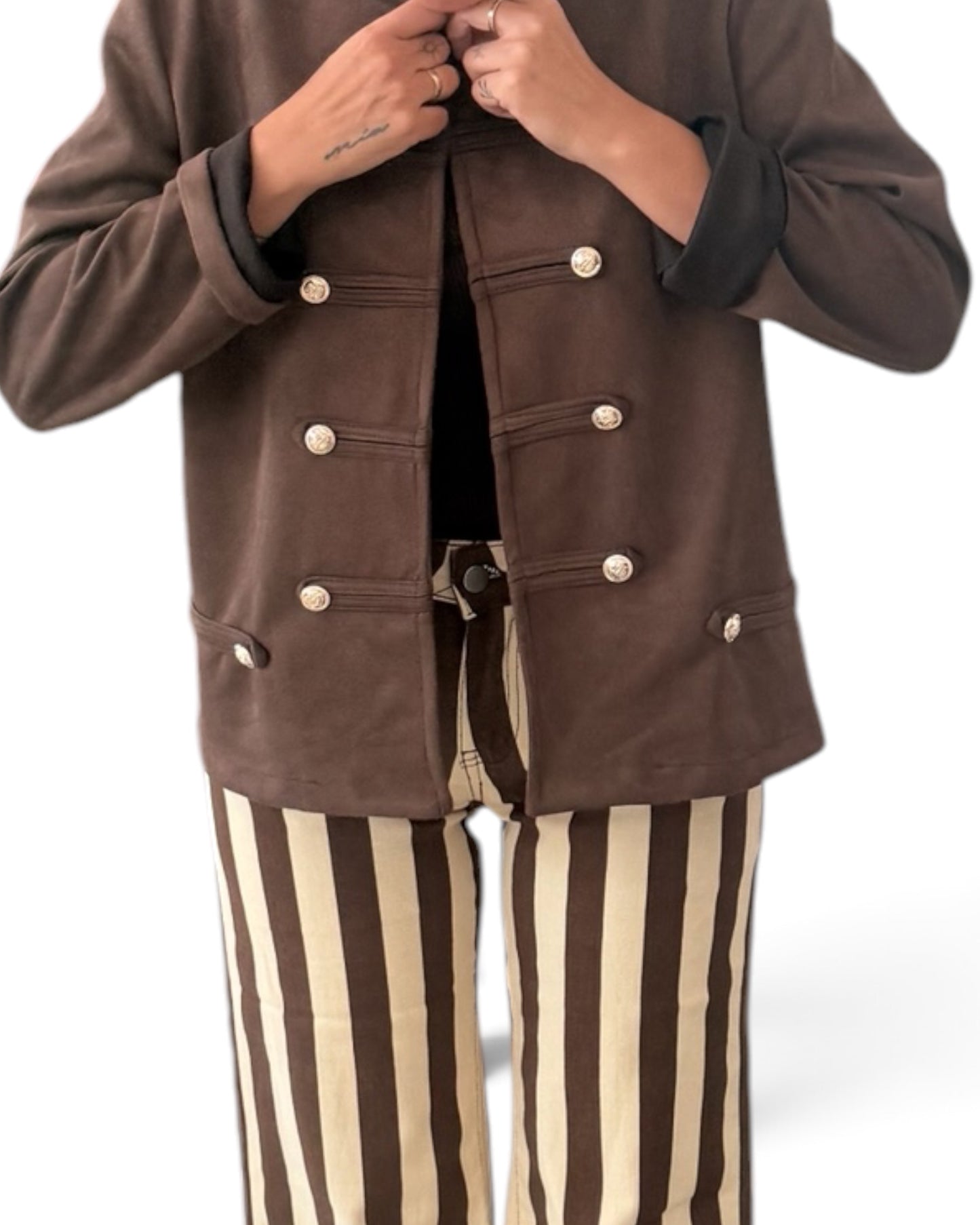 Chaqueta Napoleón chocolate