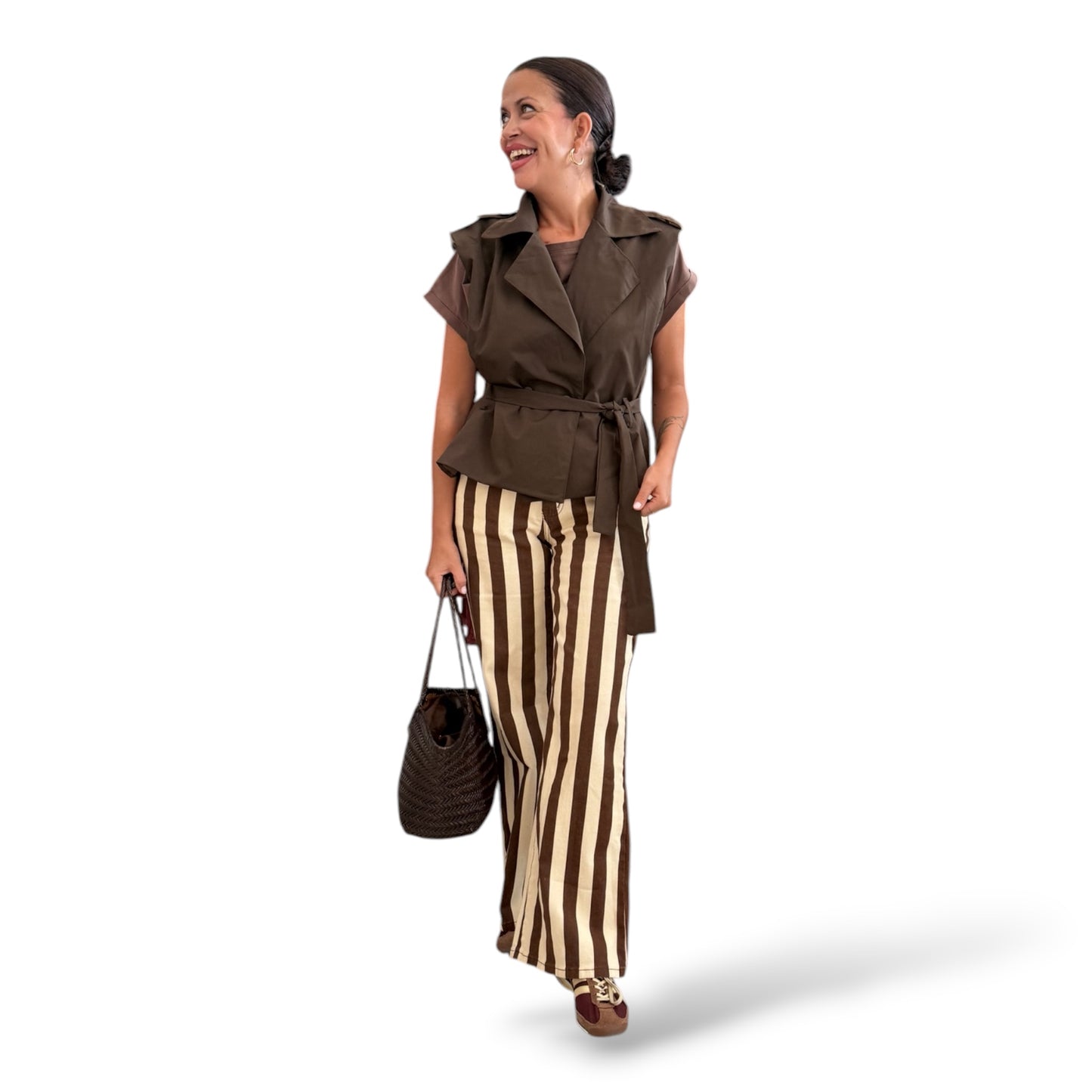 Chaleco chocolate