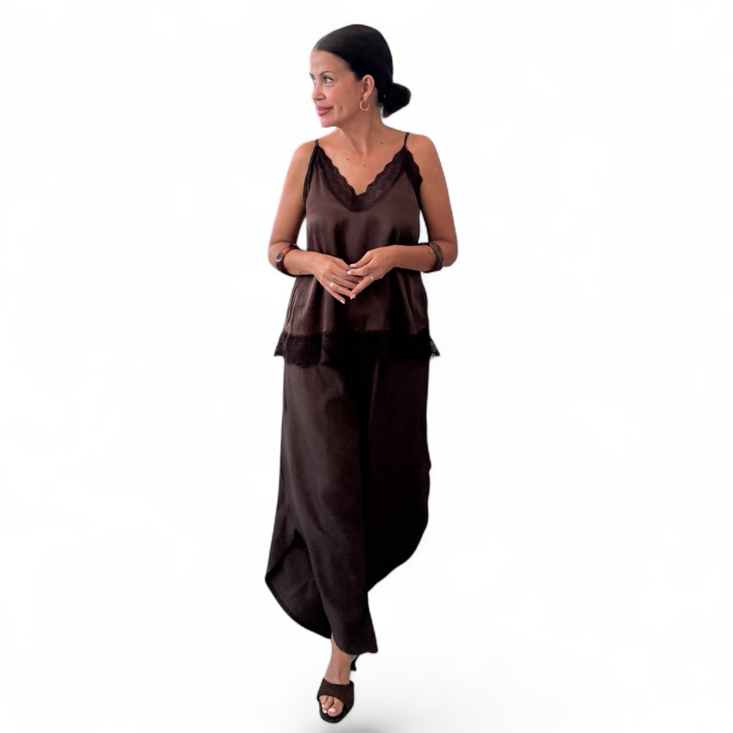 Pantalón Lady chocolate
