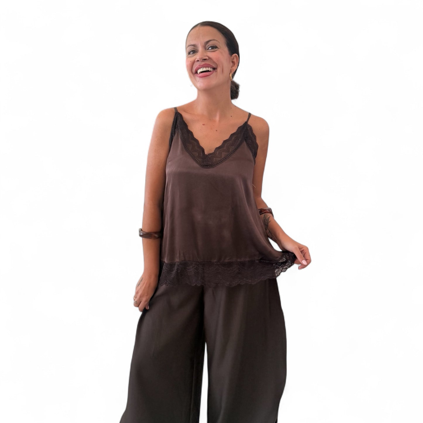 Pantalón Lady chocolate