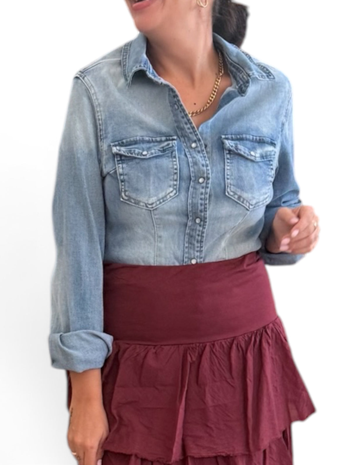 Camisa denim
