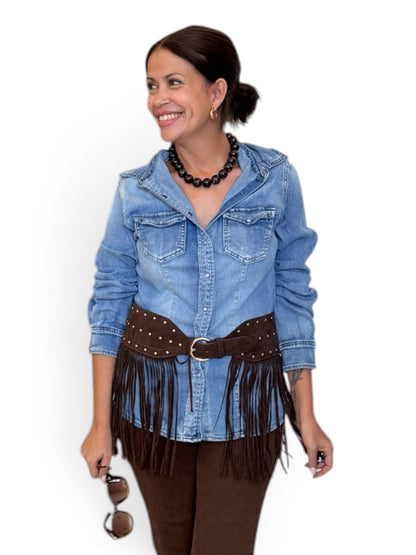 Camisa denim