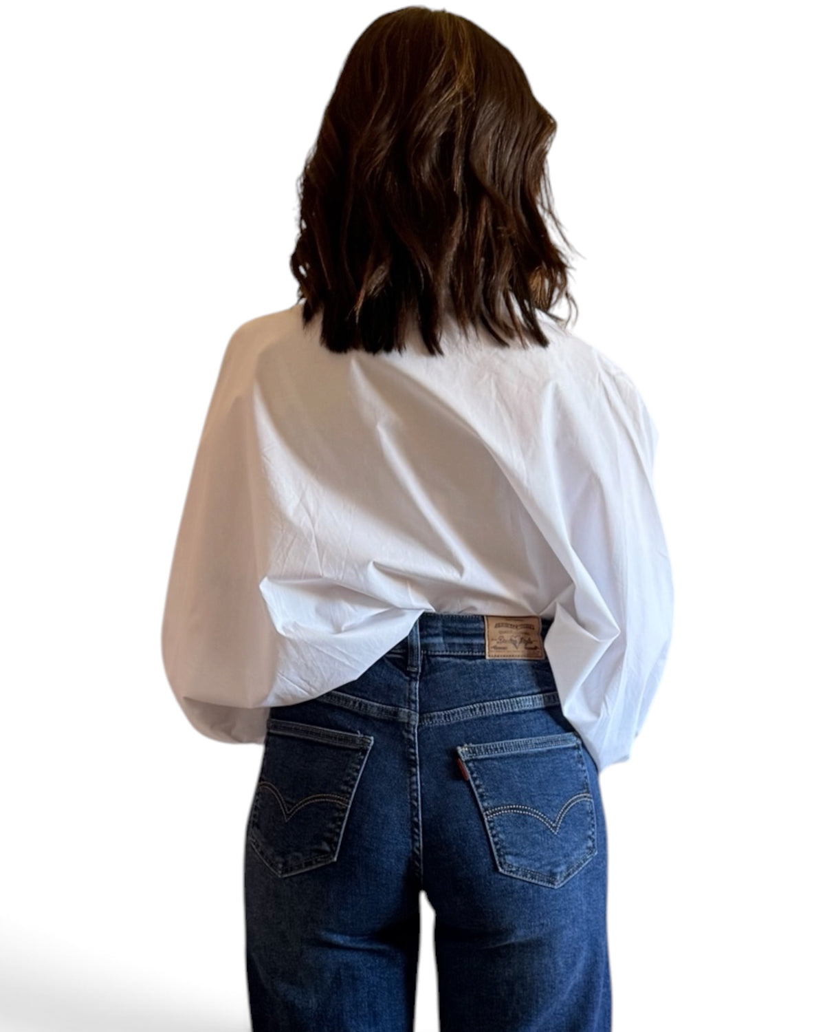 Camisa mangas blanca