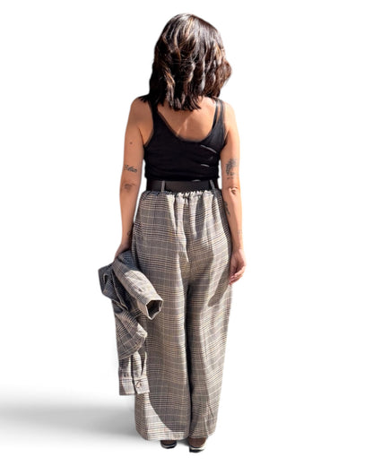 Pantalón p.gallo oversize