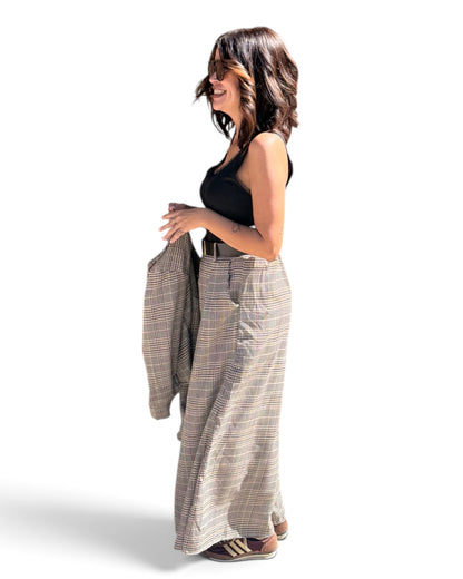 Pantalón p.gallo oversize