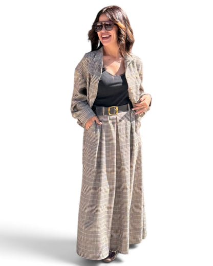 Pantalón p.gallo oversize