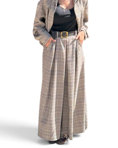 Pantalón p.gallo oversize