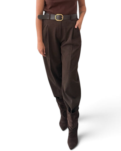 Pantalón vestir chocolate