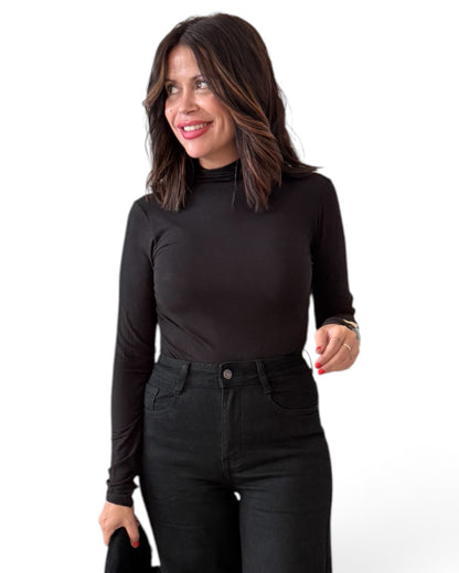 Jeans wide leg negros